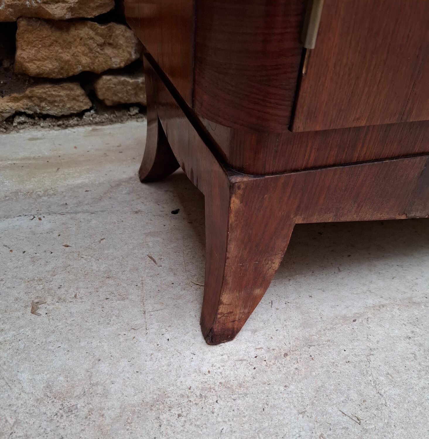 Art Deco wardrobe height 100 cm