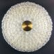 Scandinavian glass ceiling lamp by Carl Fagerlund for Orrefors, Sweden, 1960s