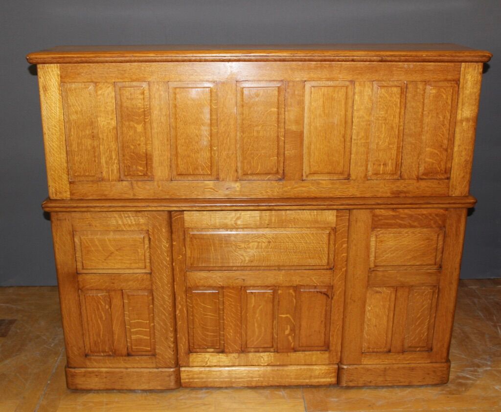 American light oak desk