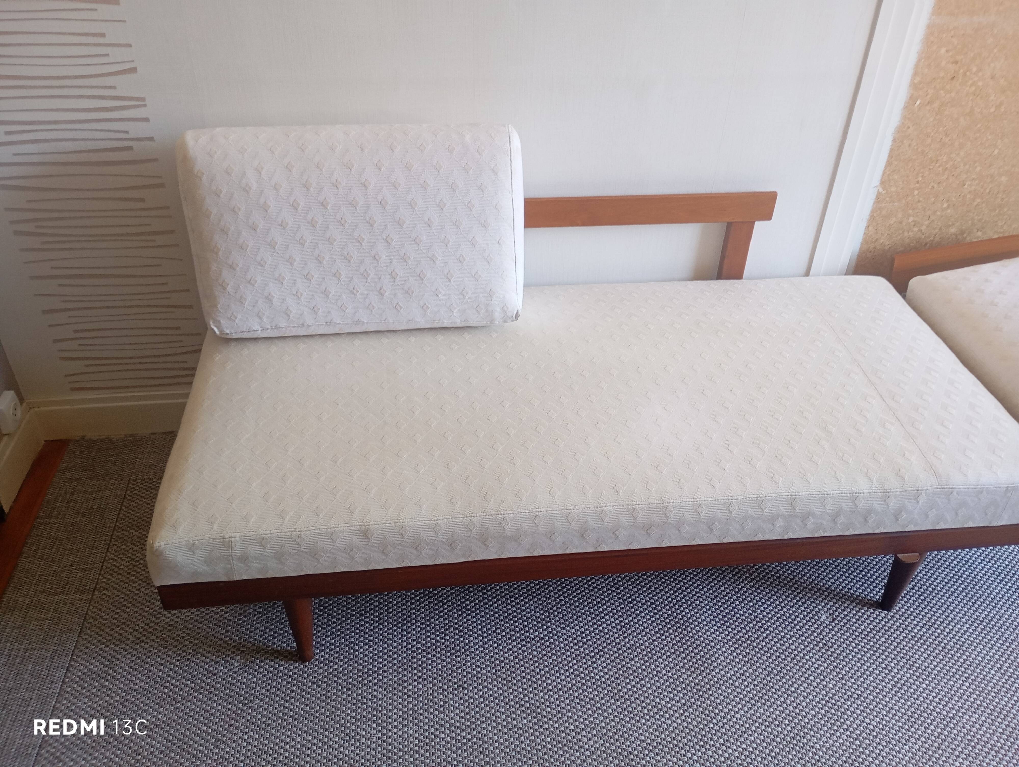 Teak daybed sofa, design Ingmar Relling