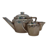 Théière et pot à lait argenterie anglaise