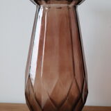 Antique vase in molded glass