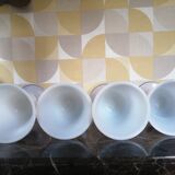 Set of 4 Sèvres crystal glasses