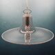 Vintage tourbillon pendant lamp, Murano, Italy, 1970s.
