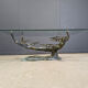 Vintage bonsai coffee table by Willy Daro, 1970s