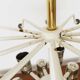 Large Ice Glass Chandelier by J.T. Kalmar