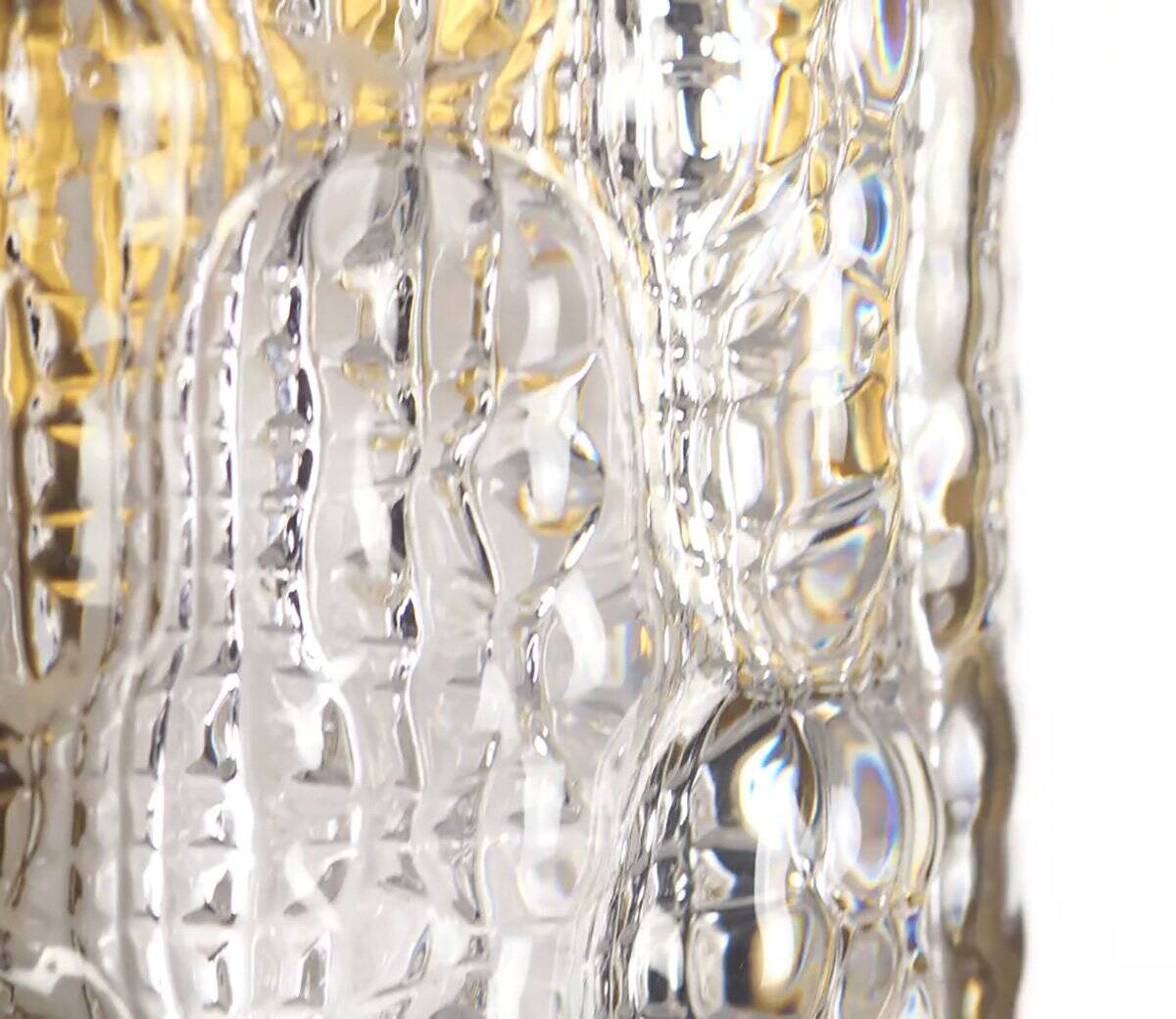 Lyfa Glass wall lamp Gefion by Carl Fagerlund, 1960's