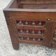 Coffre banc en bois