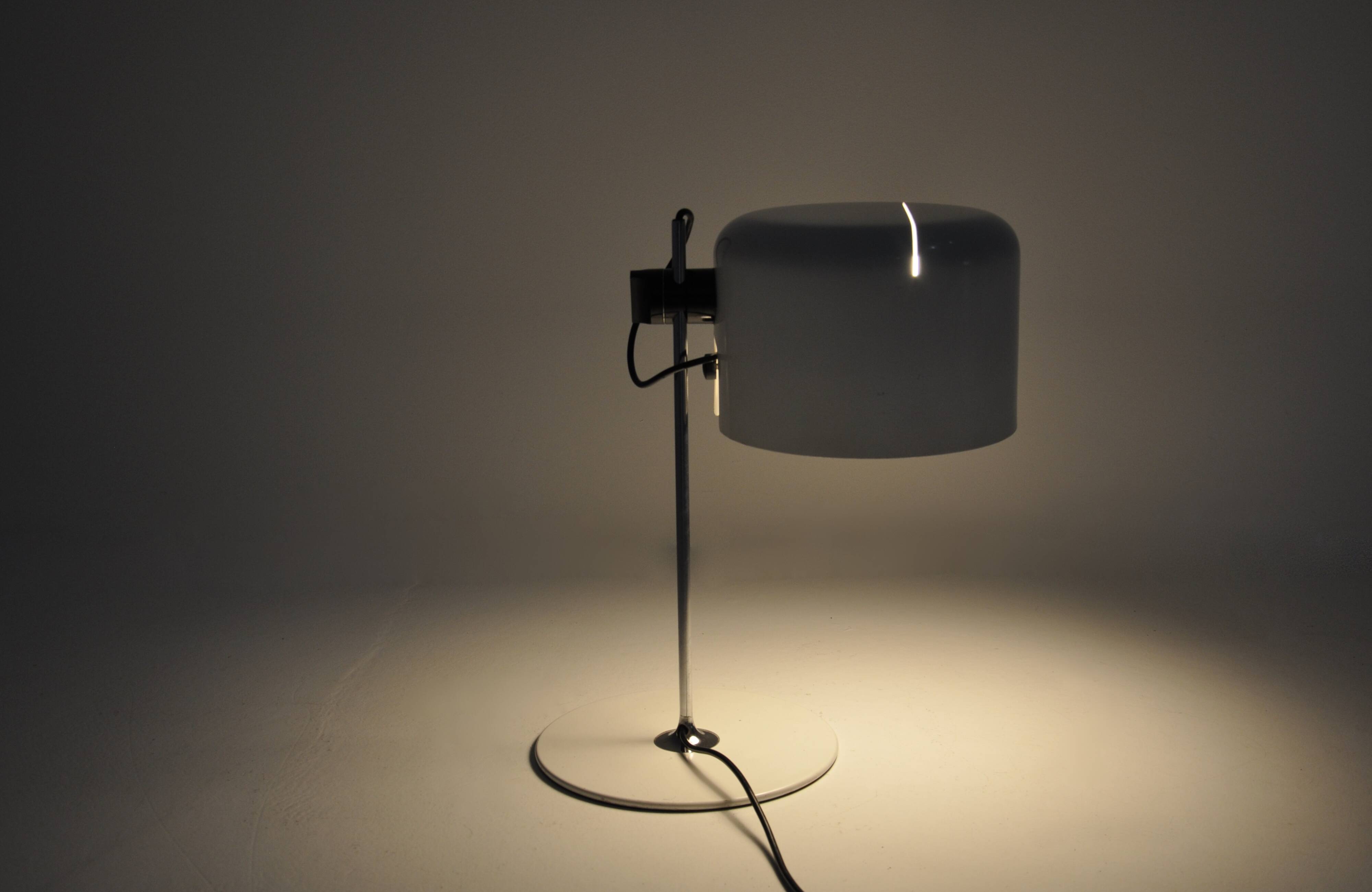 Lampe de table "Coupé" par Joe Colombo pour Oluce, 1960s