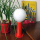 Lampe orange années 70