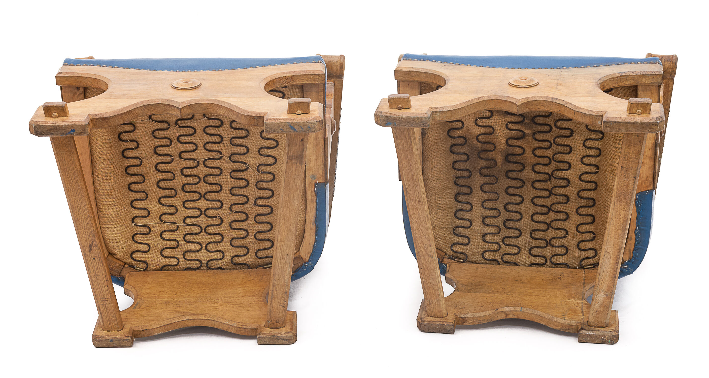 Lot de deux fauteuils Flamands
