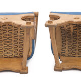 set of two Flemish armchairs