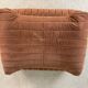 Pouf / footrest Annie Hiéronimus – Cinna – Brown corduroy
