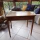Child desk with all-wood drawer