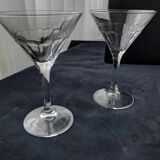 6 Luminarc cocktail glasses