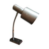 Vintage desk lamp in metal and wood