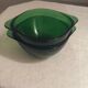 Duo of green bowls