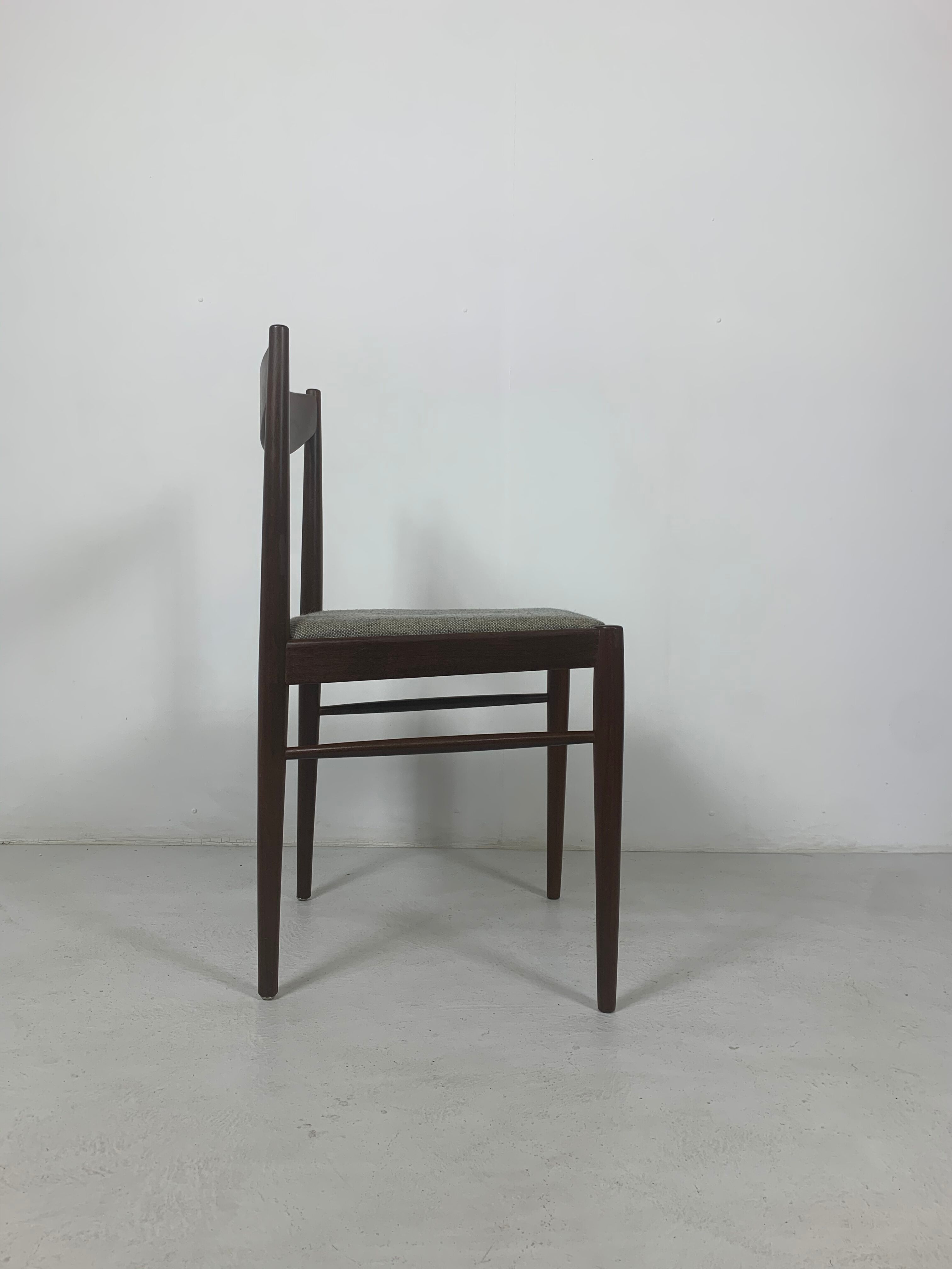 Danish midcentury chair in afromosia 1950s