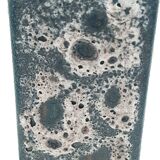 Vase glacé en écume de mer du milieu du siècle