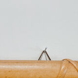 Rattan mirror wall cloakroom 70x35cm