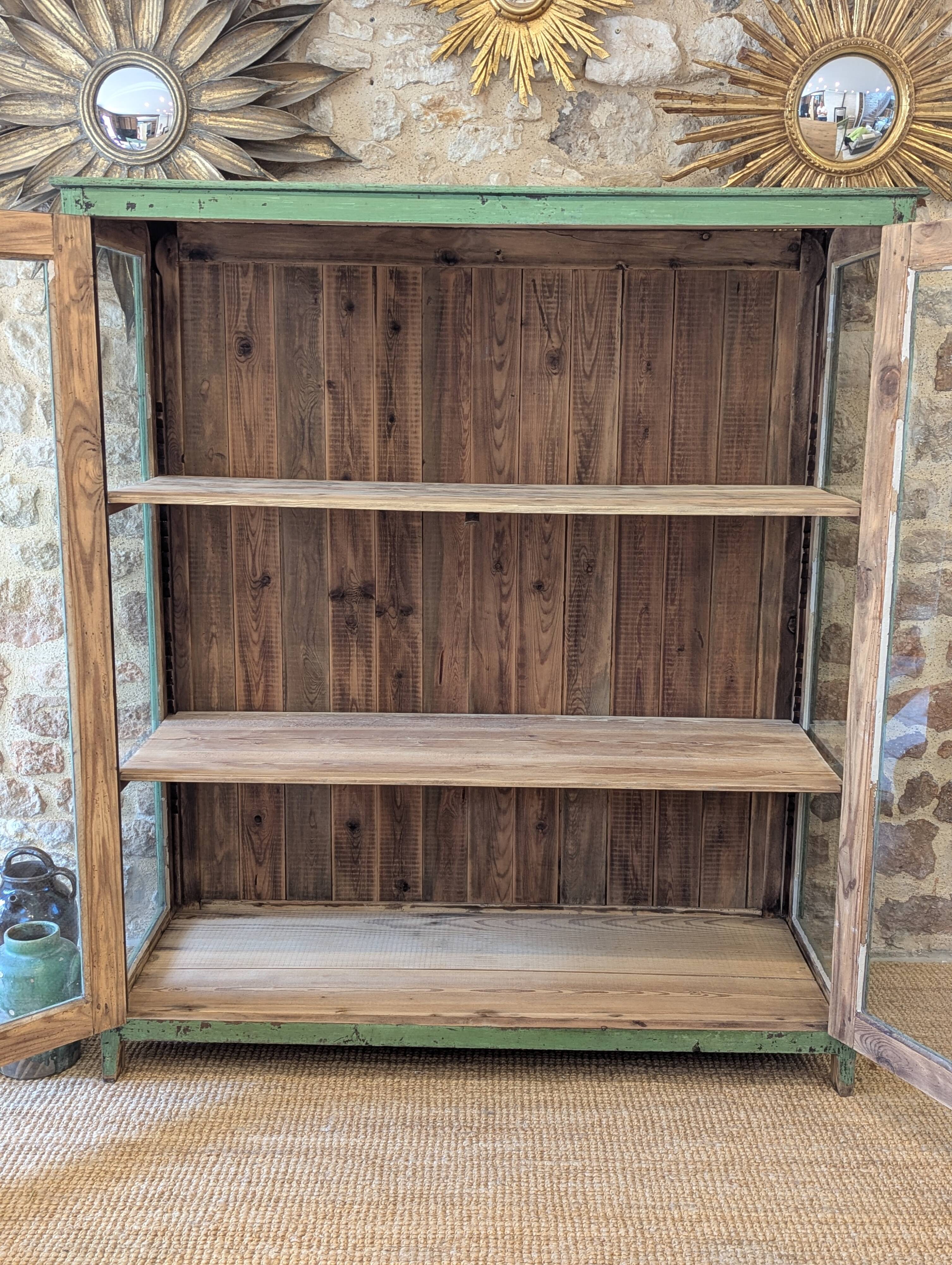 Antique display cabinet