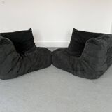 Togo Lounge Chair by Michel Ducaroy for Ligne Roset, 1980s,set of 2