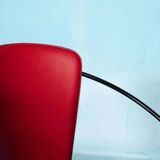 Ensemble de 4 chaises Linda, design italien des années 1980.