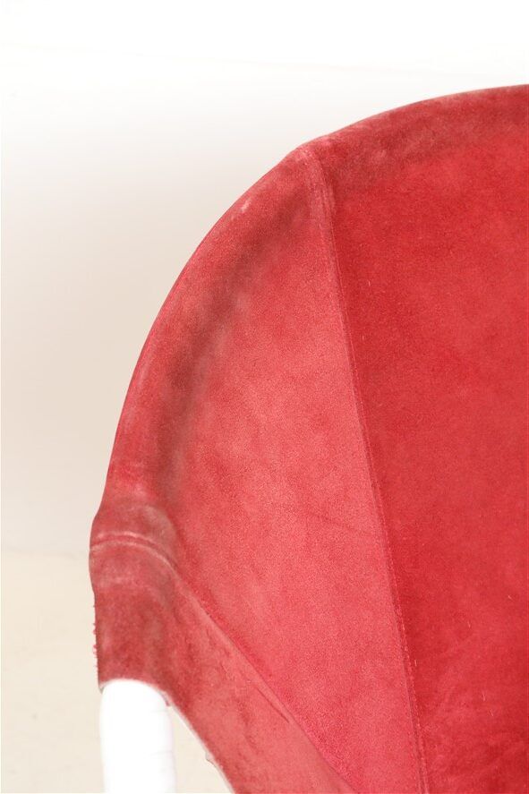 Set of 2 Lusch Balloon Chairs / suede armchairs / cocktail chairs / Mid Century Modern Design / 1960s