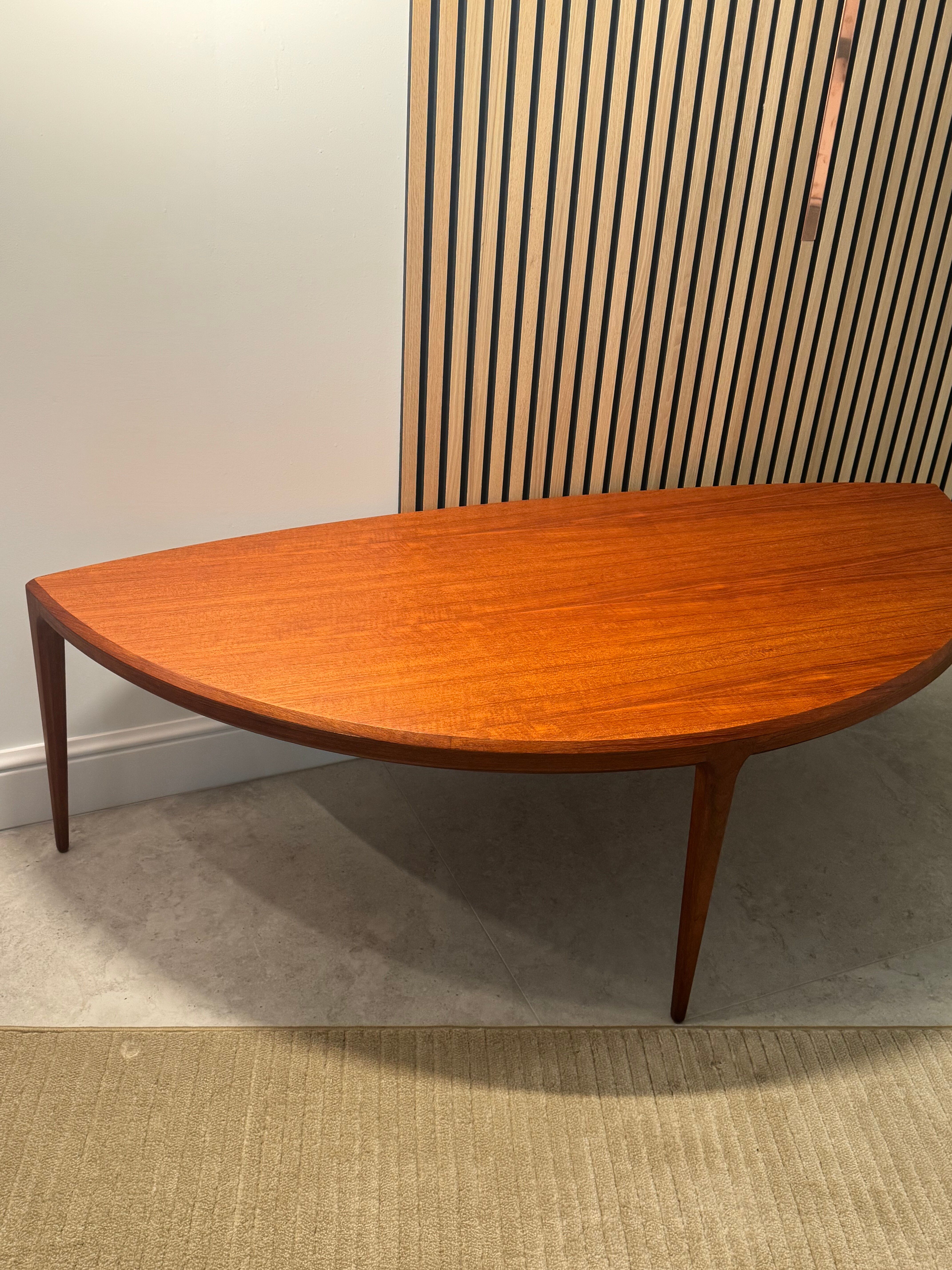 JOHANNES ANDERSEN Scandinavian coffee table 1960