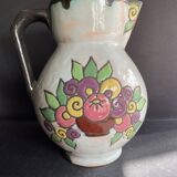 Enamelled jug – Desvres earthenware – Henri Delcourt (1872-1963)