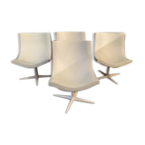 Suite of 4 chairs Cappellini Modèl Y S Christophe Pillet