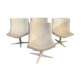 Suite de 4 chaises Cappellini Modèle YS Christophe Pillet