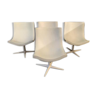 Suite of 4 chairs Cappellini Modèl Y S Christophe Pillet