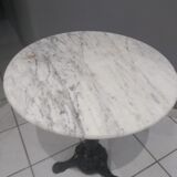Table of Parisian bistro marble from 1960