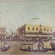 Boîte de Jeu avec Roulette Représentant la Ville de Venise, 1960s