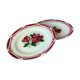 Assiettes Digoin Cibon Ironstone décor floral