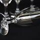 Série de 6 verres à eau en cristal de Baccarat modèle Comtesse de Paris