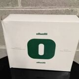 Plastic ashtray by Olivetti Giorgio Soavi original box