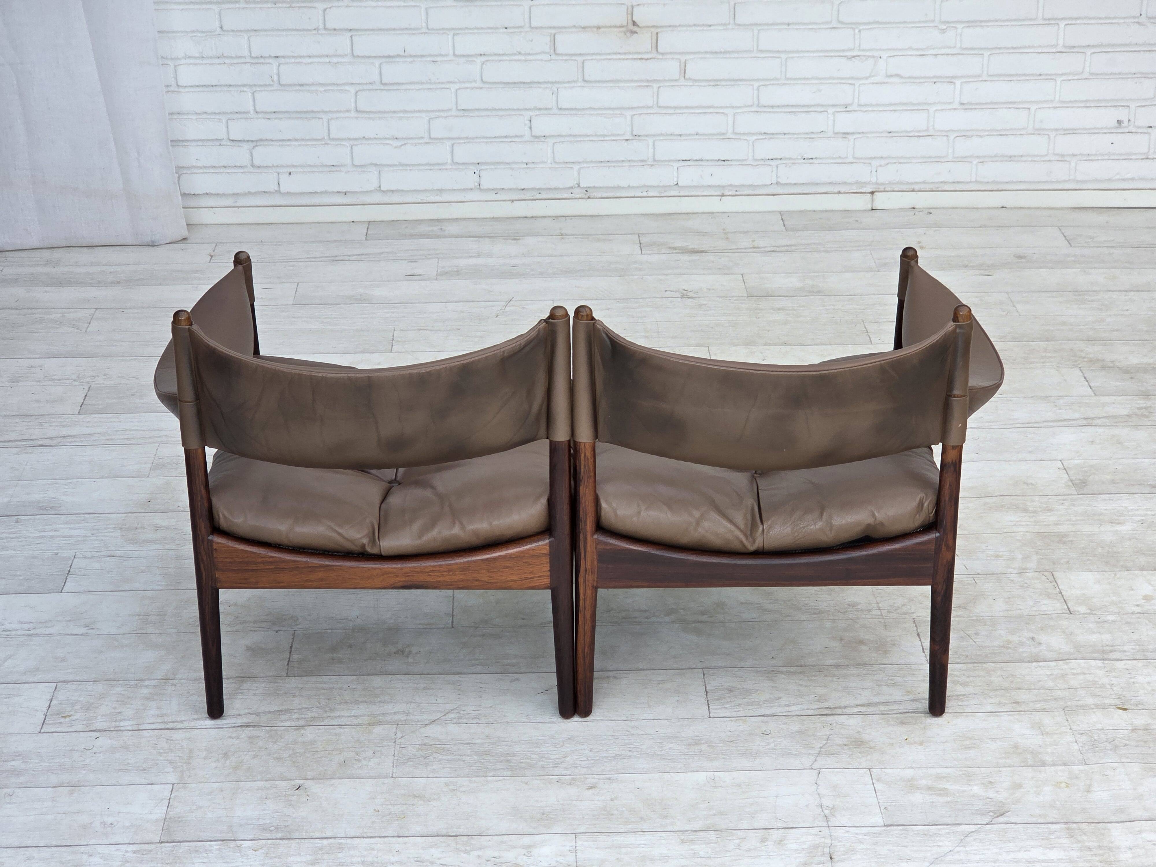 1970s, Danish design by Kristian Vedel, modular sofa, model Modus.