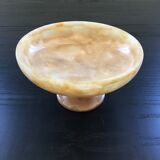 Alabaster cut on foot