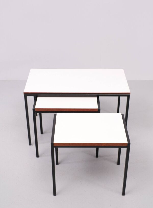 Tables gigognes Pastoe Cees Braakman ''Série Japon'' 1960 Hollande