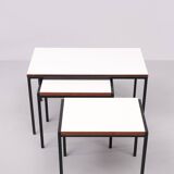Tables gigognes Pastoe Cees Braakman ''Série Japon'' 1960 Hollande