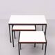 Pastoe nesting tables Cees Braakman ''Japan series'' 1960s Holland