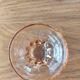 Lot de 12 coupelles art déco en verre