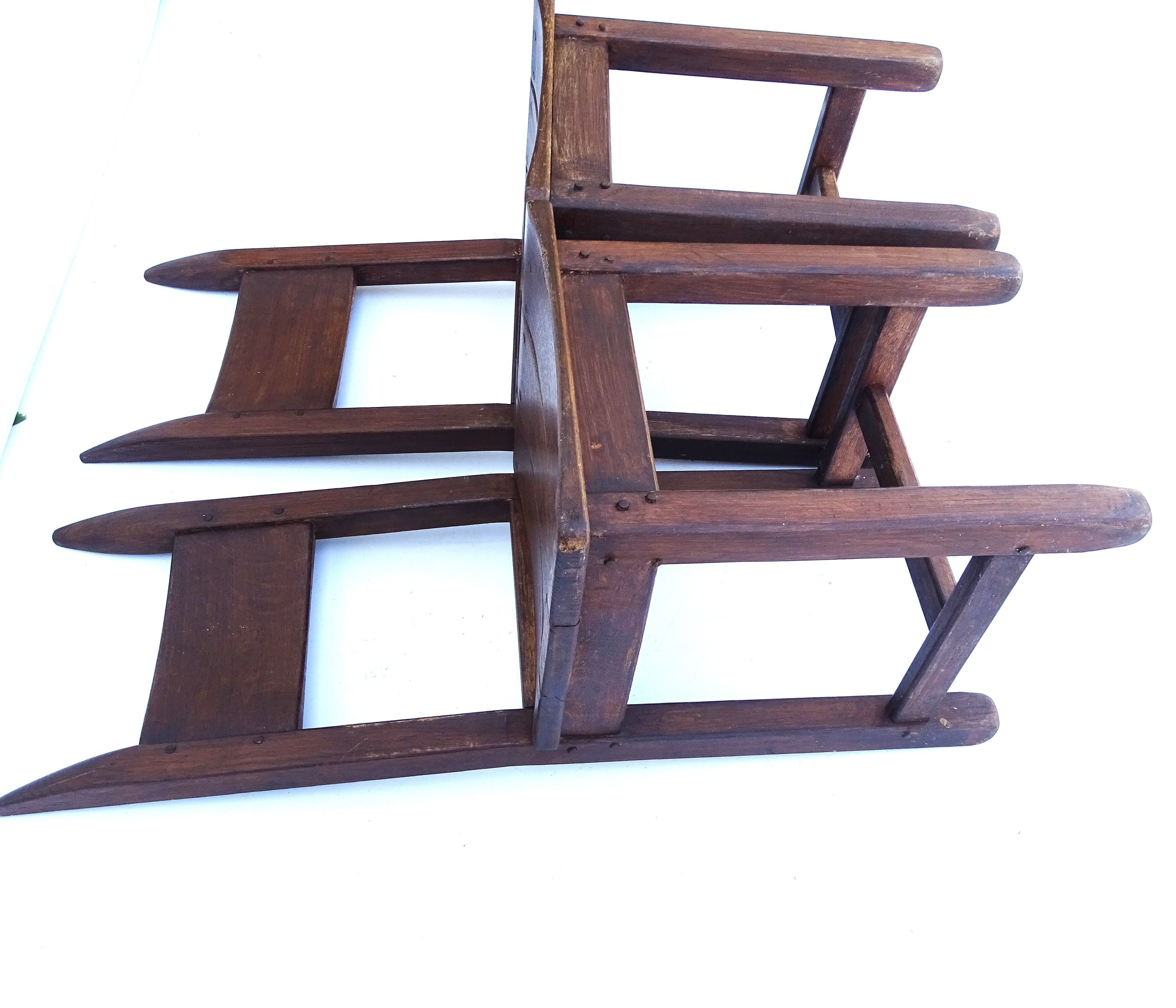 Lot 2 wooden chair