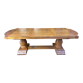 Table de ferme monastère en chêne massif