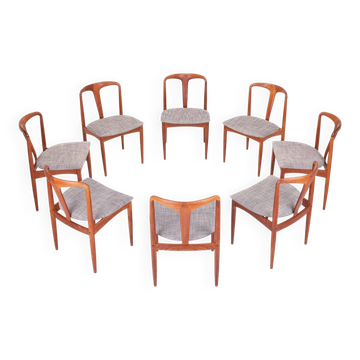 Juliane dining chairs by Johannes Andersen for Uldum Mobelfabrik, 1960s, set of 8