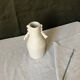 Vase totem pompons blanc