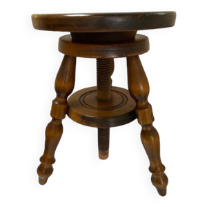 tabouret tripode à vis