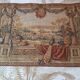 Tapisserie d'halluin " scène de cour au paon"